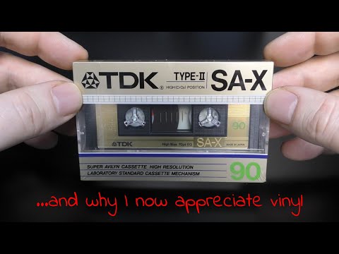 The 1986 TDK SA-X Type 2 Cassette And Why I Now Understand The Appeal Of Vinyl.