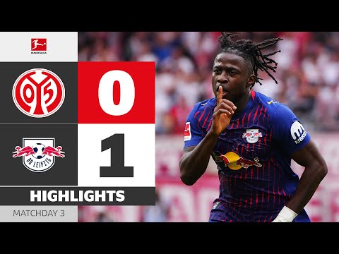Resumen Mainz 05 vs RB Leipzig Jornada 3