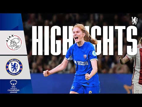 Ajax Women 0-3 Chelsea Women | James goal & Nüsken brace! | HIGHLIGHTS & MATCH REACTION | UWCL 23/24