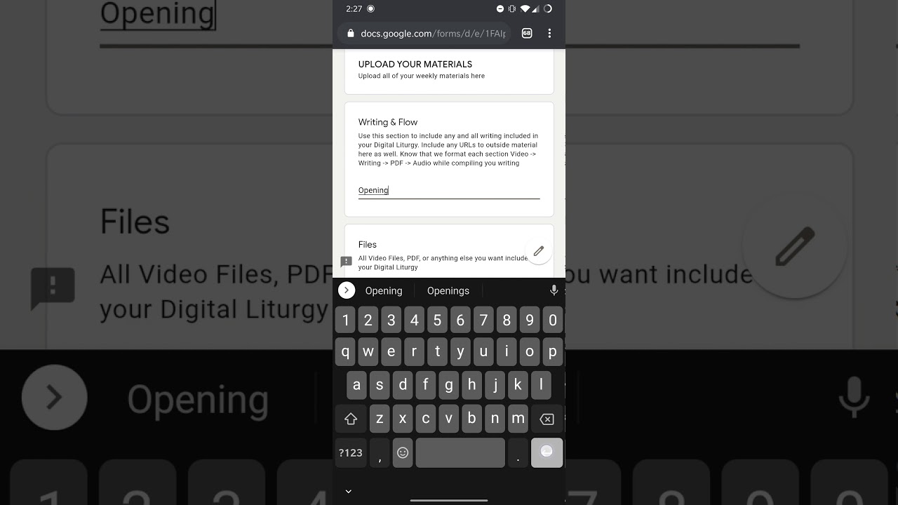 Digital Liturgy Builder Help