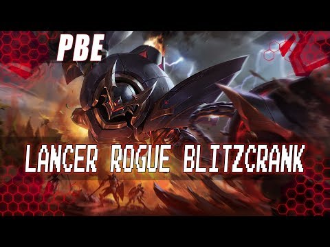 Nuevo Skin - Lancer Rogue Blitzcrank 1350RP