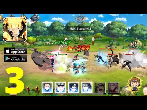 Shippuden Ninja Legend Gameplay - Naruto RPG Game | Part 3 IOS Gameplay