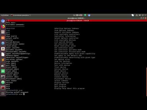 How to set up your bluetooth device when the Linux GUI (blueman-manager)  fails.  - CLI bluetoothctl