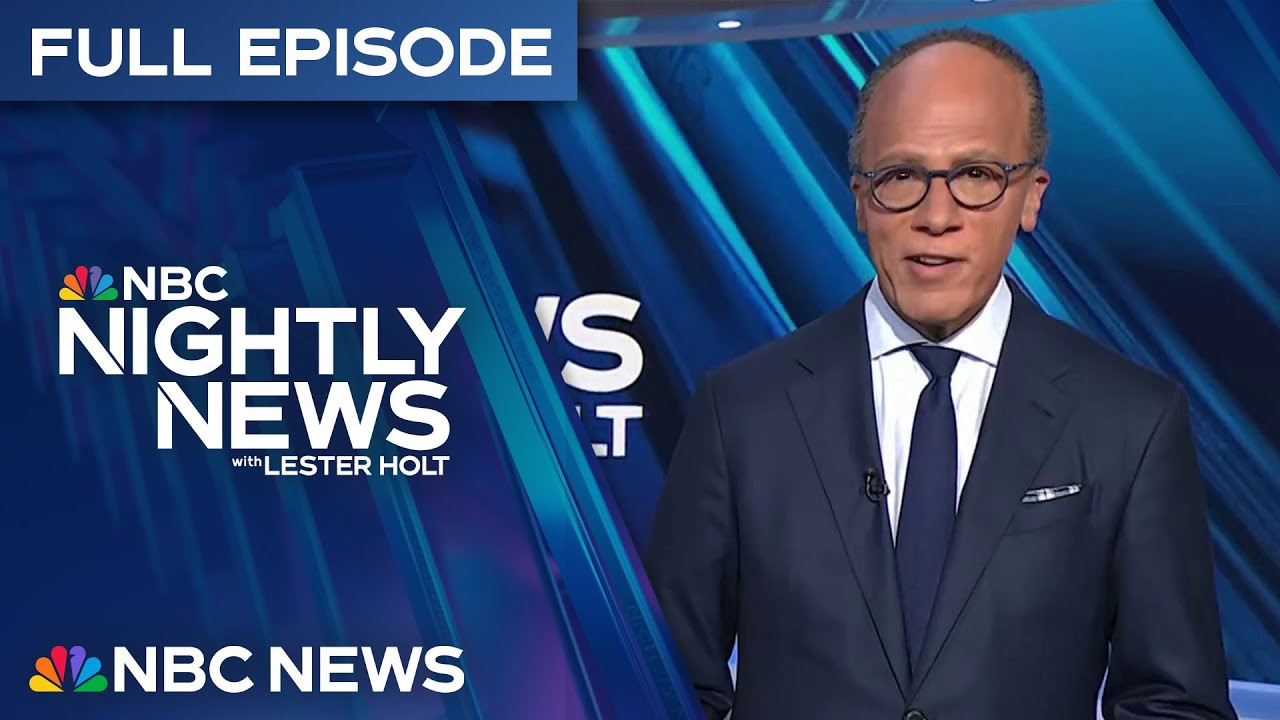 Nightly News Full Broadcast - May 20