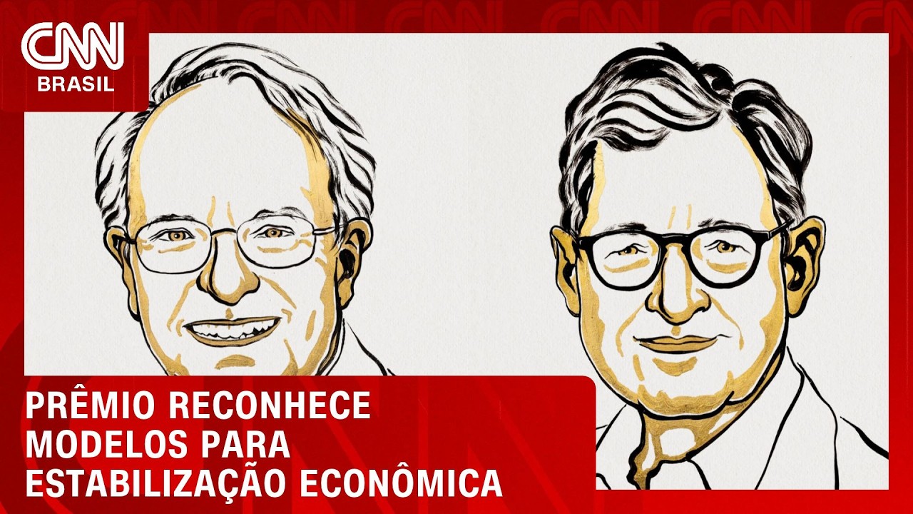 Americanos Hall e Woodford ganham Nobel de Economia de 2026 | CNN PRIME TIME