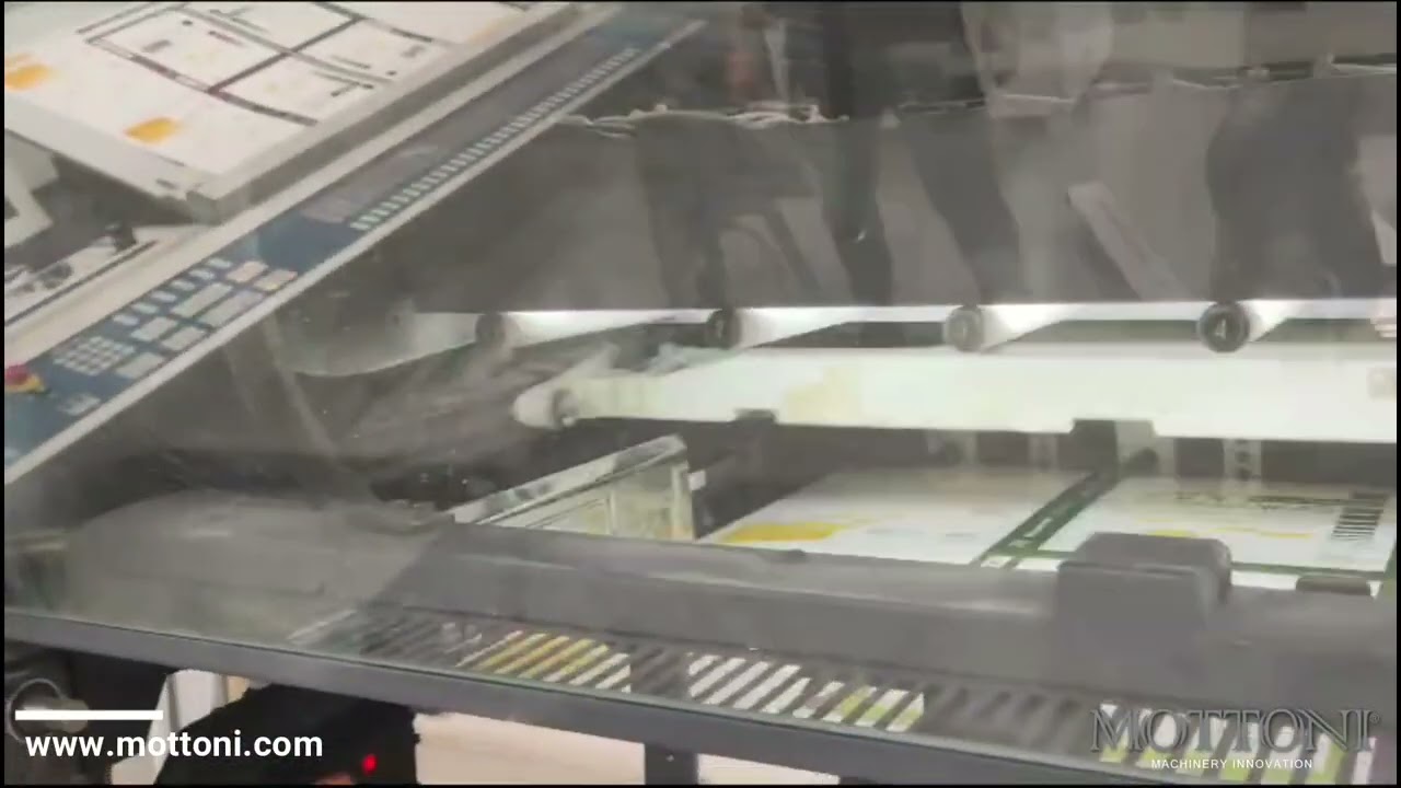MOTTONI COLD FOIL PRINTING MACHINE