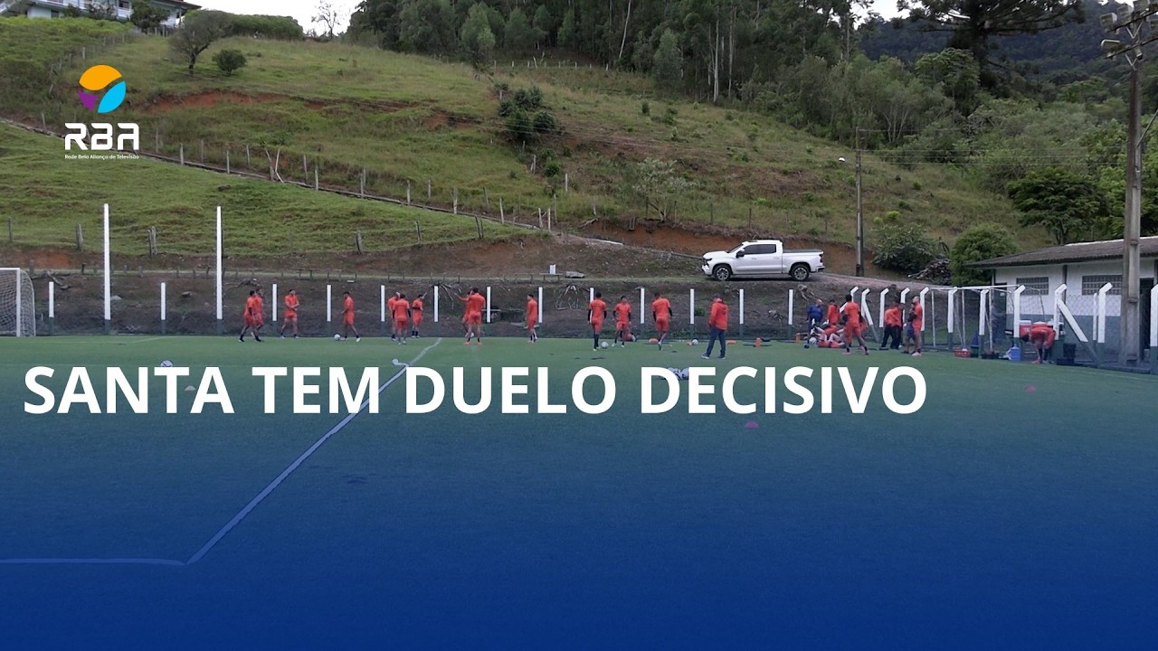 Santa tem duelo decisivo e conta com apoio da torcida