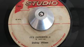 delroy wilson - it&#39;s impossible (studio 1)