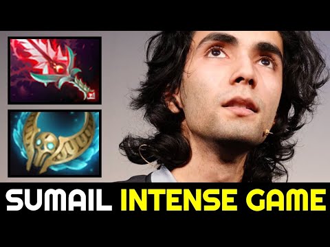 SUMAIL 117 Total Kills Intense Game with Revenant's Brooch Invoker Dota 2