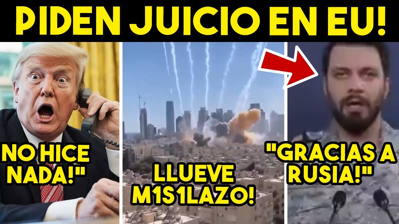 DE ULTIMA HORA! IRAN CONFIESA ALIANZA, EU SE DOBLA. TRUMP EN SH0CK, PIDEN JUICIO. SALE LA VERDAD