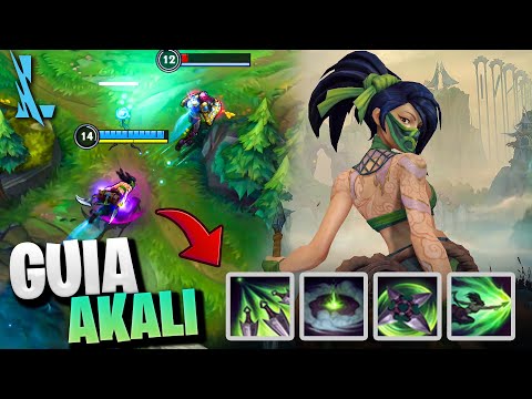 COMO JOGAR DE AKALI NO WILD RIFT! , EXPLICAÇÃO DAS HABILIDADES