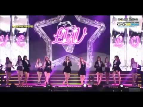 Apink LUV + Mr.Chu @24th Seoul Music Awards 150122