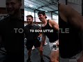 Jeff RATED my lateral raises a D tier #gym