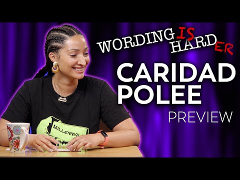 Caridad Polee Sneak Peek! - Wording Is Harder!