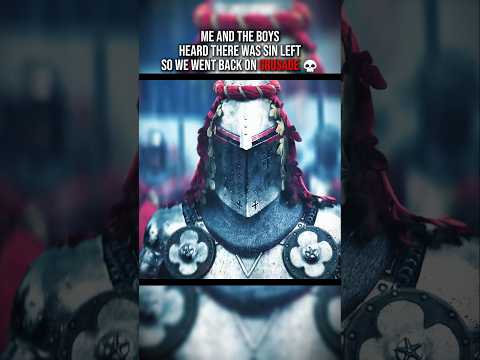 Ending Sin One Crusade At A Time 💀