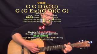 I&#39;d Love to Lay You Down (Barrett Baber) Guitar Lesson Chord Chart