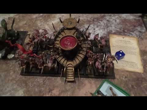 Dark Elves vs Warriors of Chaos - 2500 Points WHFB 8th Edition