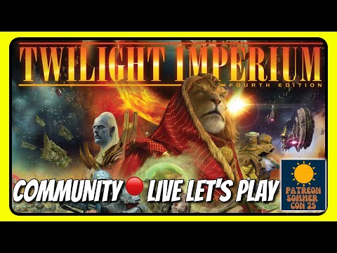 🔴 LIVE: Twilight Imperium 4. Edition mit SIEBEN Spielern!