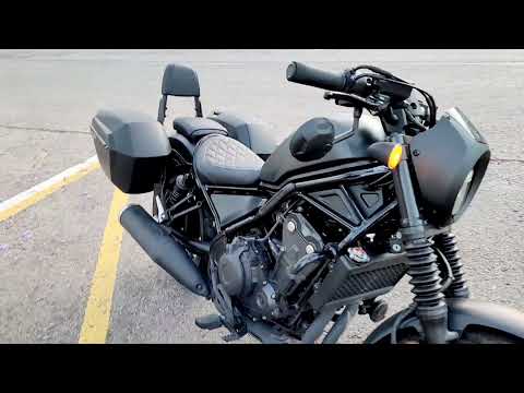 Honda Rebel CMX 500 2021 with Shad side cases.