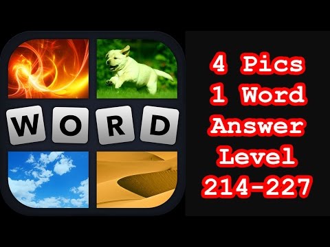 4 Pics 1 Word - Level 214-227 - Find 4 things you wear! - Answers Walkthrough - YouTube