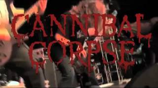 cannibal corpse live in seoul with Unearth