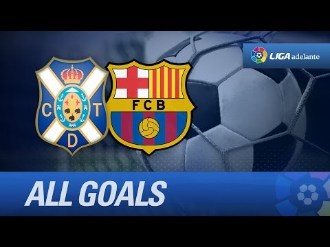 Todos los goles de CD Tenerife (2-0) FC Barcelona B - HD