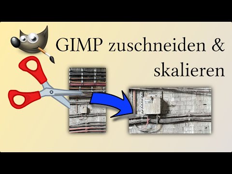 Zuschneiden und Skalieren in GIMP: Ein Schritt-für-Schritt-Tutorial