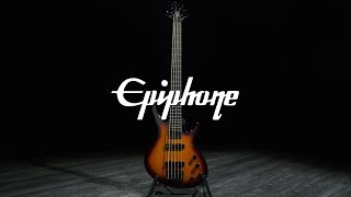 Video thumbnail for Epiphone Toby Deluxe V Bass, Vintage Sunburst | Gear4music demo by Gear4music Guitars