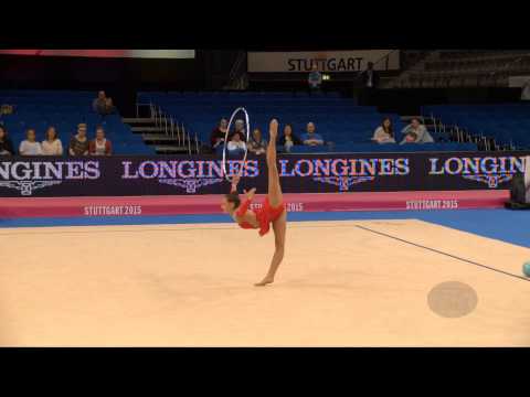 FILIORIANU Ana Luiza (ROU) – 2015 Rhythmic Worlds, Stuttgart (GER), Qualifications Hoop