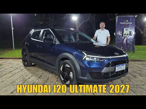 Avaliação: Hyundai i20 Ultimate 2027 - O que a versão topo de linha oferece