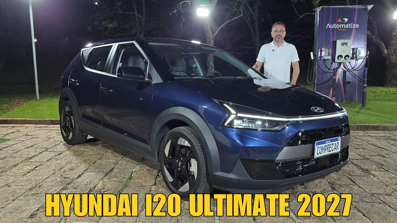 Avaliação: Hyundai i20 Ultimate 2027 - O que a versão topo de linha oferece