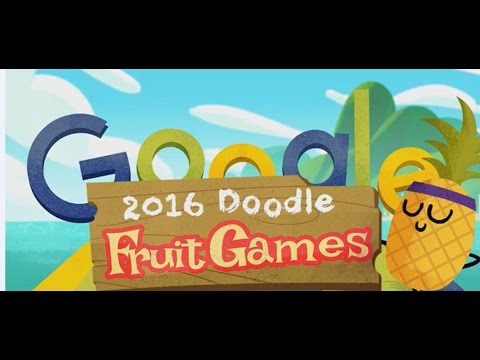 2016 Doodle fruit games...Google