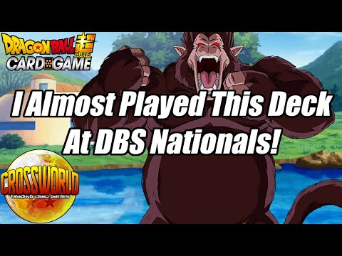 I Almost Played This Deck at DBS Nationals! - Dragon Ball Super Card Game