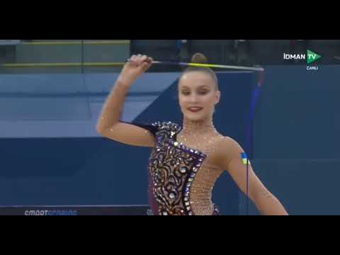 Polina Karika Ribbon Qual 26,300 - World Cup Baku 2023