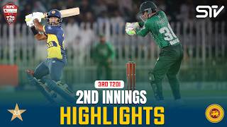 2nd Innings Highlights | Pakistan vs Sri Lanka | Match 03 | T20I Series 2026 | P