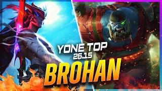 Download lagu BROHAN - Yone vs Sion TOP Patch 26.15 - Yone Gameplay mp3 Download lagu BROHAN - Yone vs Sion TOP Patch 26.15 - Yone Gameplay mp3