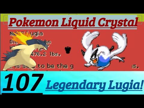 Pokemon Liquid Crystal Episode 107 Caught Legendary Lugia In The Cave Of Whirl Islands (Whirlpool)