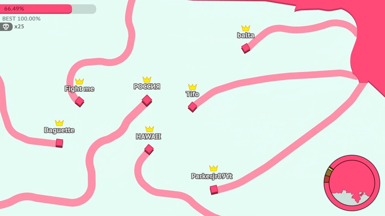 Paper.io 2 Map Control: 100.00% [Teams]