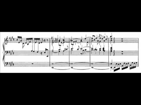 J.S. Bach - BWV 566 (C major BWV 566a)* - Toccata & Fuga E-dur / E Major