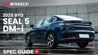 2025 BYD Seal 5 DM-i Spec Guide | Zigwheels.Ph