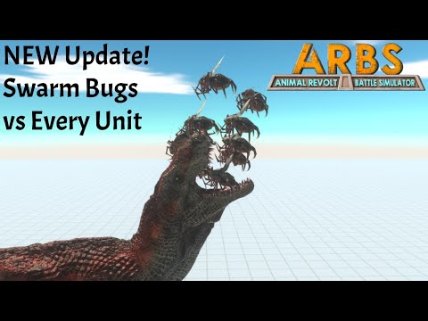 NEW Update! Swarm Bugs vs Every Unit (Part 2) |Animal Revolt Battle Simulator