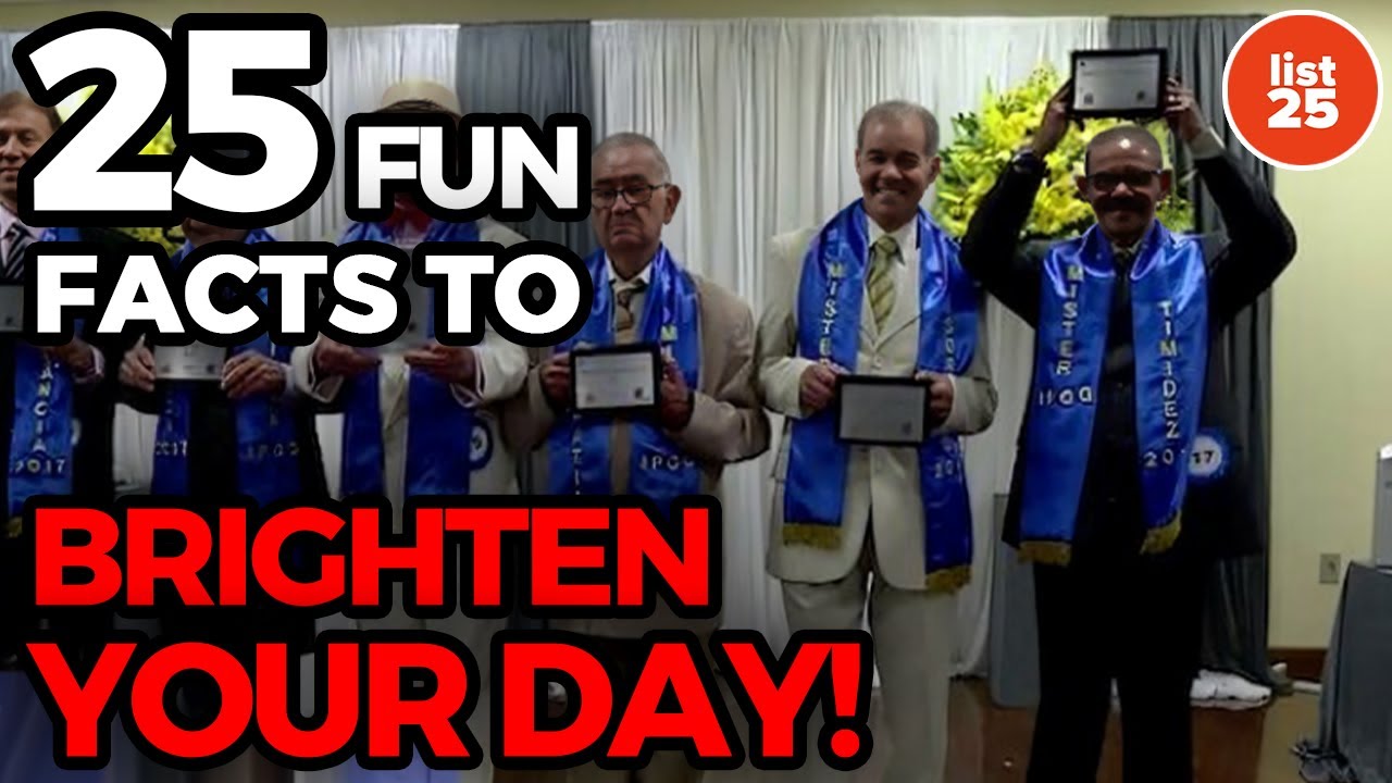 25 Fun Facts Guaranteed to Brighten Your Day