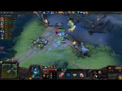 Arteezy Plays Bounty Hunter Carry 36 Kills Epic Build 9k MMR Gameplay - Dota 2