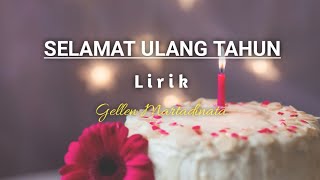 Download lagu Selamat Ulang Tahun - Gellen Martadinata |Lirik(akustik cover) mp3