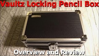 Vaultz Locking Pencil Box Review - My First Video