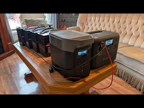 Einfache Möglichkeit zur Kapazitätserweiterung Ihrer Ecoflow Delta 2 oder Bluetti AC 70 Power Sta...