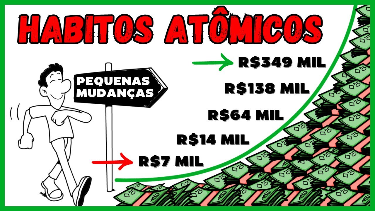 🚀 Como melhorar suas finanças em 3.495% | HABITOS ATÔMICOS 📈