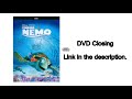 Closing To Finding Nemo 2012 DVD
