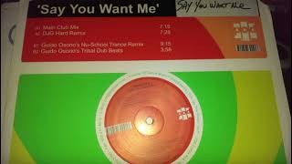 Damian Wild – Say You Want Me (Guido Osorio's Nu School Trance Remix)