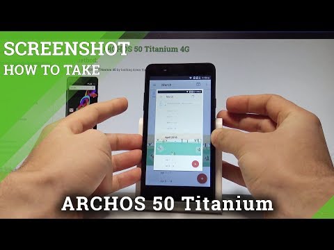 How to Take Screenshot on ARCHOS 50 Titanium 4G - Capture Screen / Save Screen